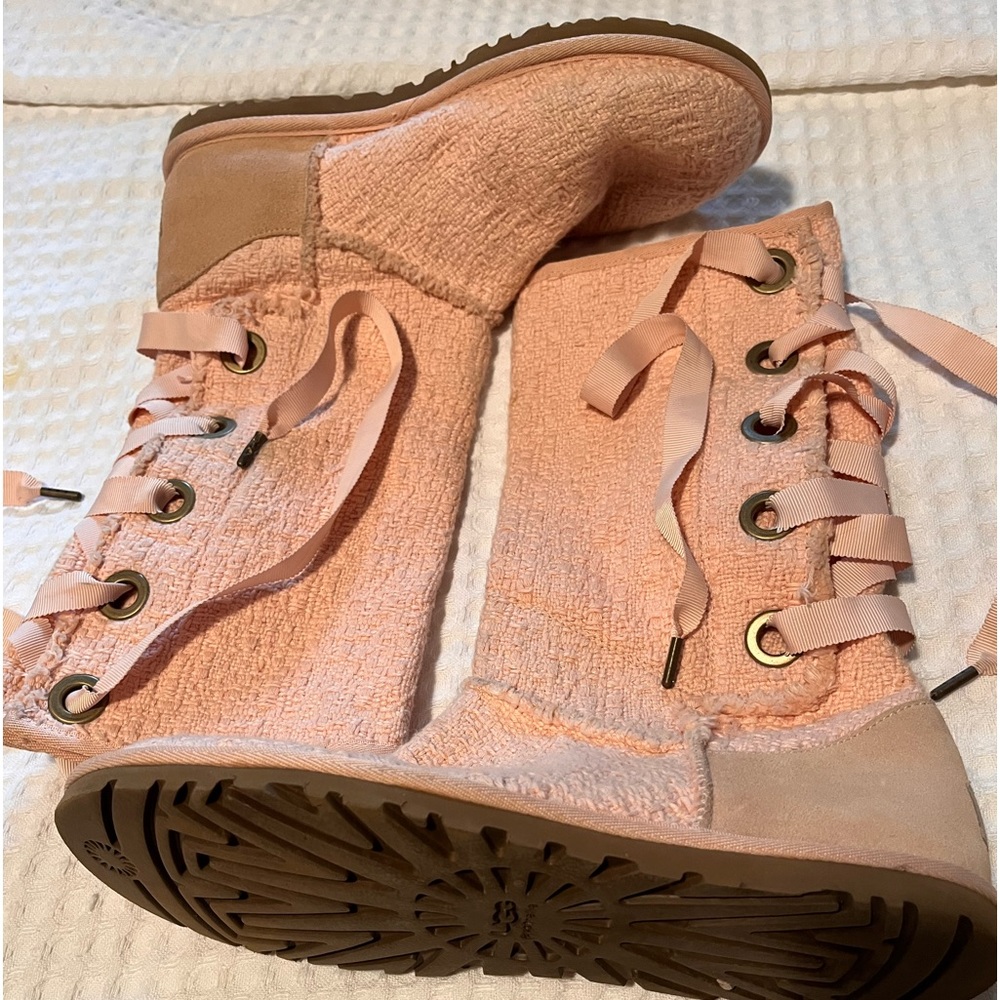 Baby pink/blush UGGs